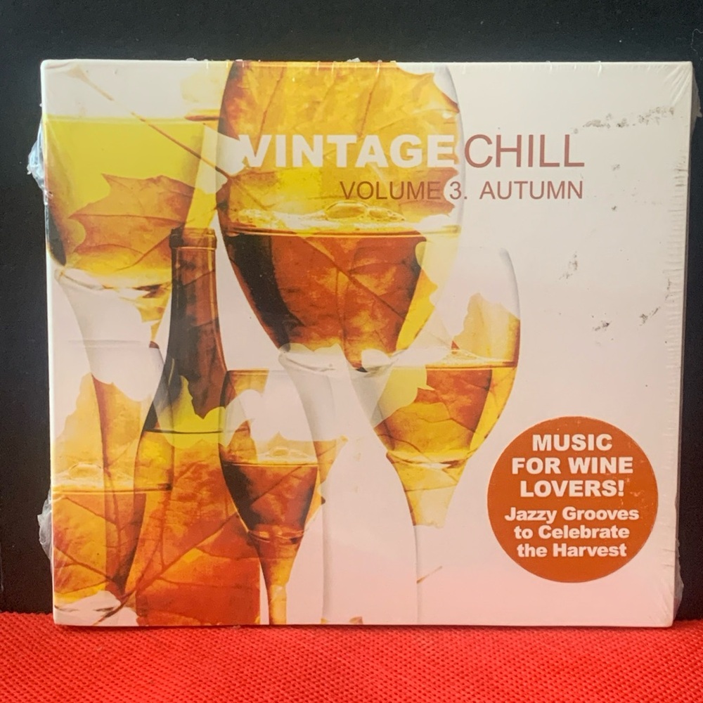 New Music CD Vintage Chill Volume 3 Autumn Music for Wine Lovers Jazzy Grooves